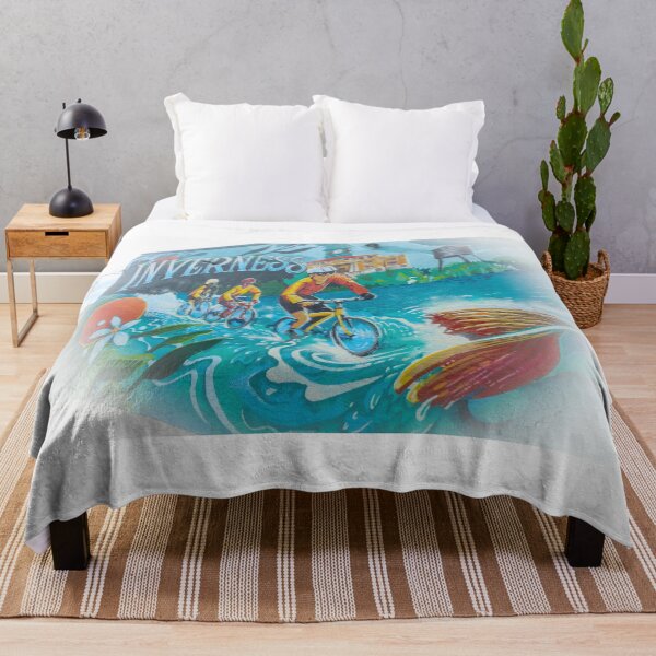 Item preview, Downtown Inverness Mural designed and sold by designingjudy.