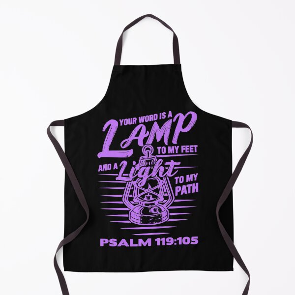 Item preview, Psalm 119:105 Your Word Is A Lamp To My Feet And A Light To My Path designed and sold by plushism.