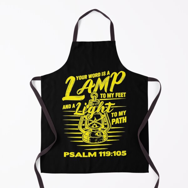 Item preview, Psalm 119:105 Your Word Is A Lamp To My Feet And A Light To My Path designed and sold by plushism.