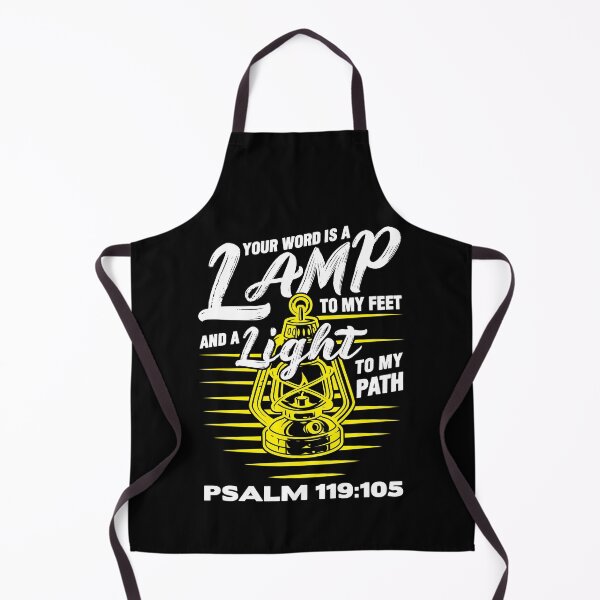 Item preview, Psalm 119:105 Your Word Is A Lamp To My Feet And A Light To My Path designed and sold by plushism.