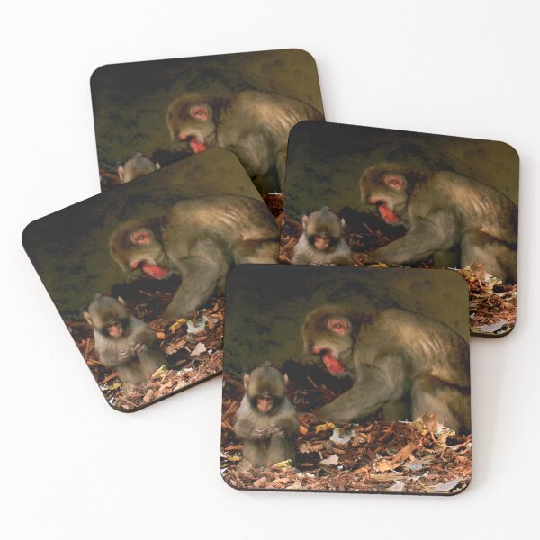 Item preview, Mother and Baby Monkey designed and sold by Geoff Treagus.