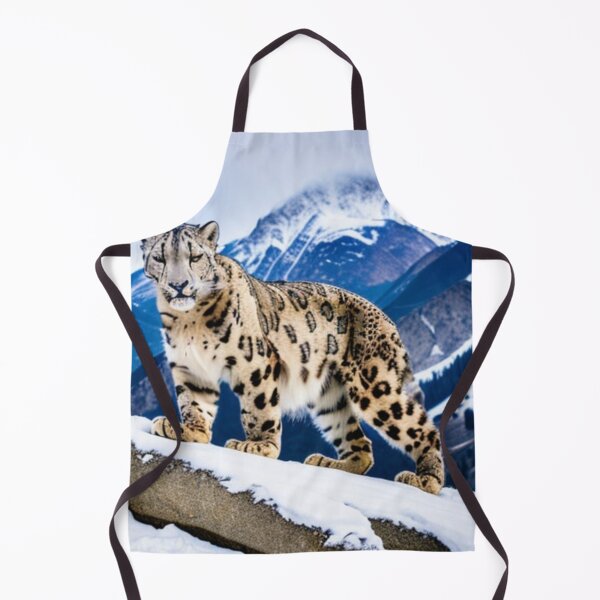 Item preview, The Stealthy Snow Leopard A Hunter in the Snow designed and sold by Michael Voyler.