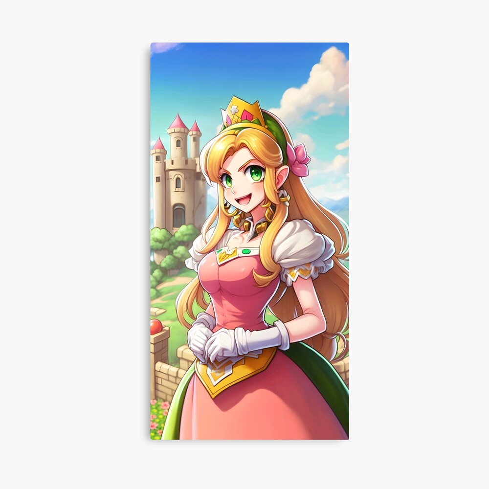 Cute Princess wearing Peach color