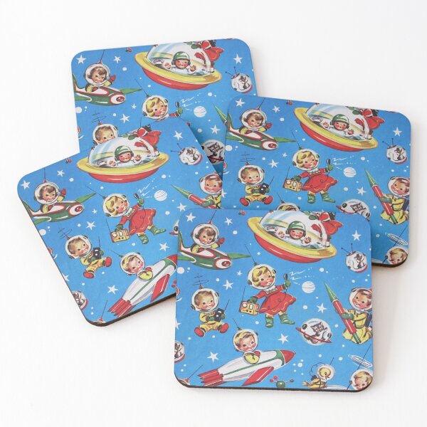 Item preview, Cute 50's Astro Kids Design designed and sold by DukeGroovy.