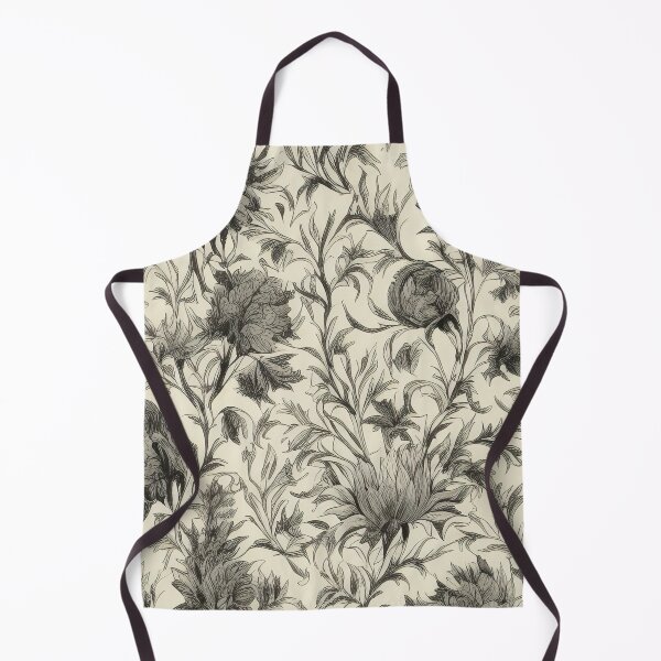 Item preview, Throw Pillow With Beautiful Floral Pattern - Black & White Grandma Chic Home Decor designed and sold by Sowari-Pillows.