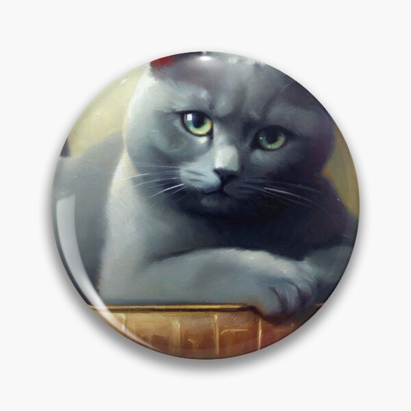Item preview, Chartreux Cat  designed and sold by CrankyOldDude.
