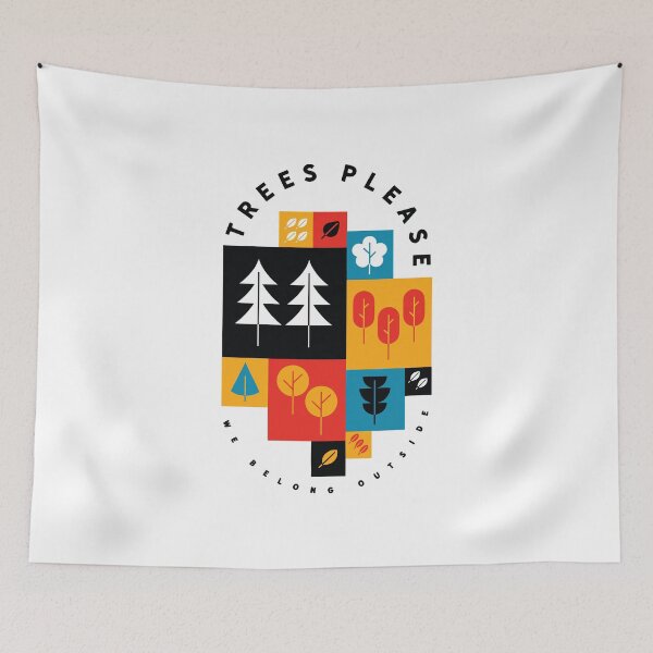 Item preview, Trees please we belong outside designed and sold by Merchinio ⭐⭐⭐⭐⭐.