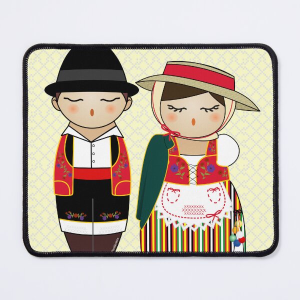 Item preview, Canarian Kokeshis designed and sold by Pendientera.