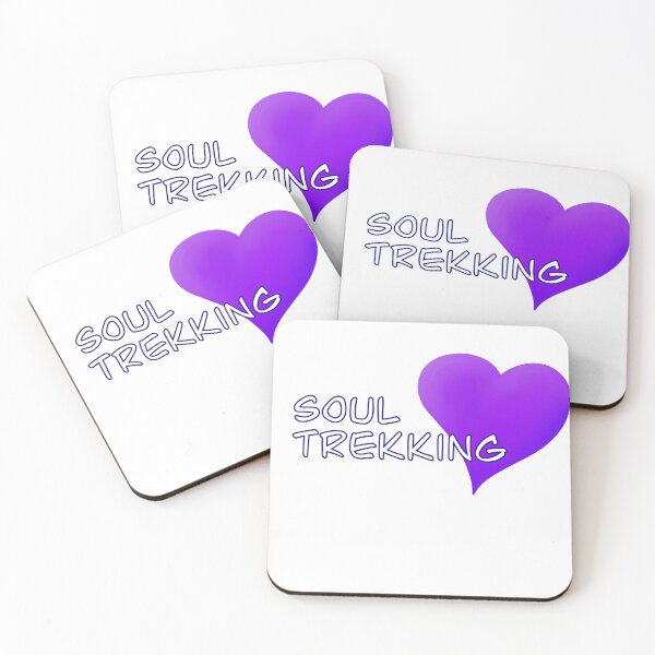 Item preview, Soul trekking Purple Heart outdoorsy hiking designed and sold by SoulTrekking.