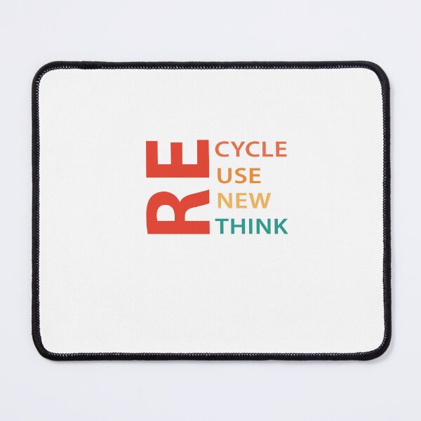 Item preview, Recycle Reuse Renew Rethink designed and sold by AGARI ★★★★★.