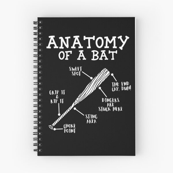 Item preview, Anatomy Of A Bat Baseball Player Boys Baseball Gear designed and sold by DynamicDesign.
