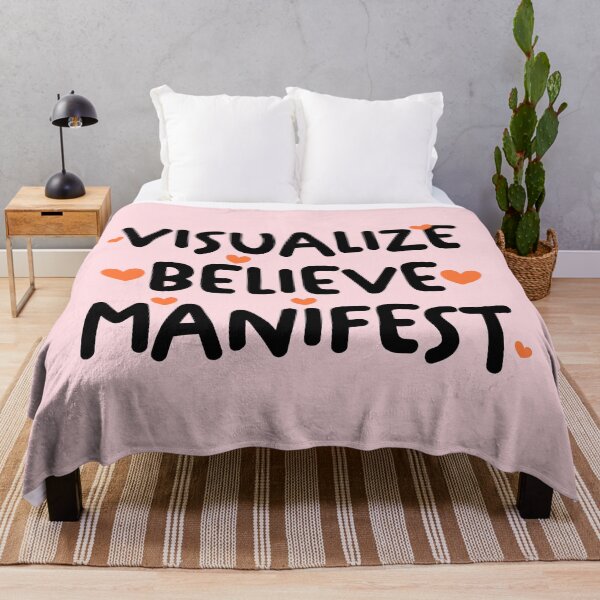 Item preview, Visualize, believe, manifest.. - Lucky girl manifest designed and sold by Mindy Bubble.