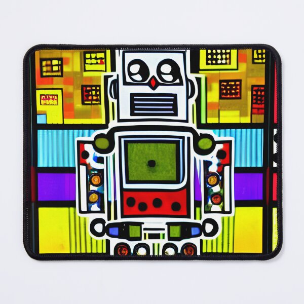 Item preview, Robot in the style of famous art. designed and sold by CRAFTER-MEDIA.