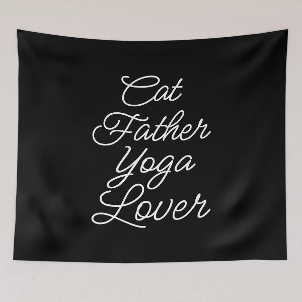 Item preview, Cat Father Yoga Lover II designed and sold by Lemon Pepper.