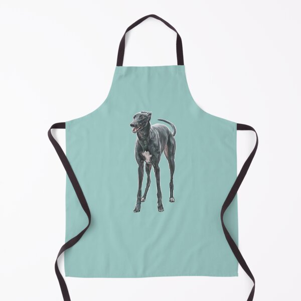 Item preview, Black Greyhound designed and sold by Elspeth Rose Design.