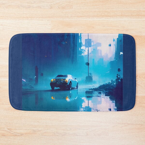 Item preview, Blue Abstract Urban Art by CallisC Arts  designed and sold by CallisC-Arts.