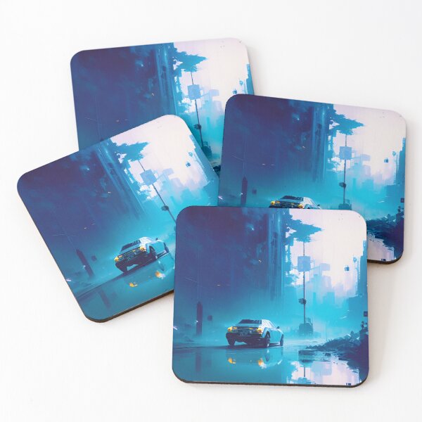 Item preview, Blue Abstract Urban Art by CallisC Arts  designed and sold by CallisC-Arts.