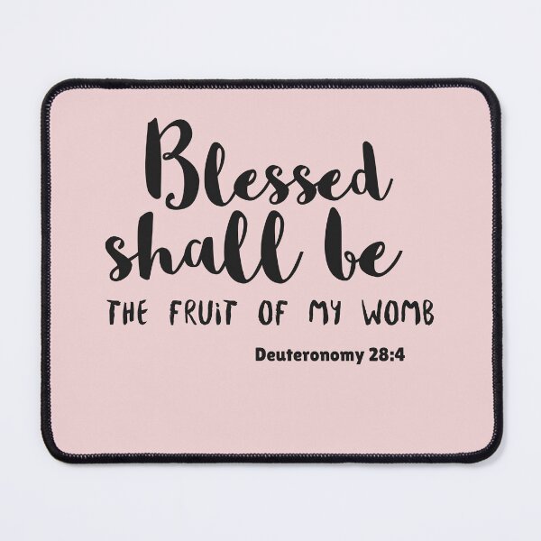 Item preview, Blessed shall be the fruit of my womb. designed and sold by Tehillah-Wear.