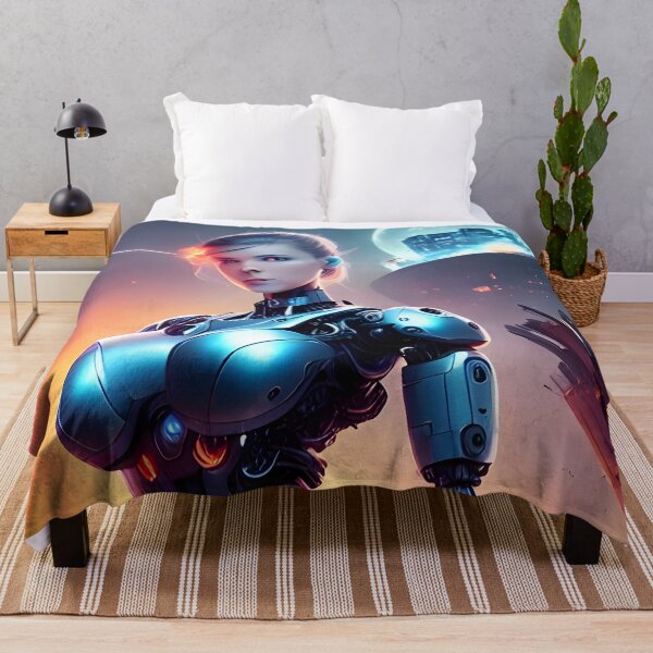 Item preview, Cyborg on the battlefield designed and sold by magikman65.