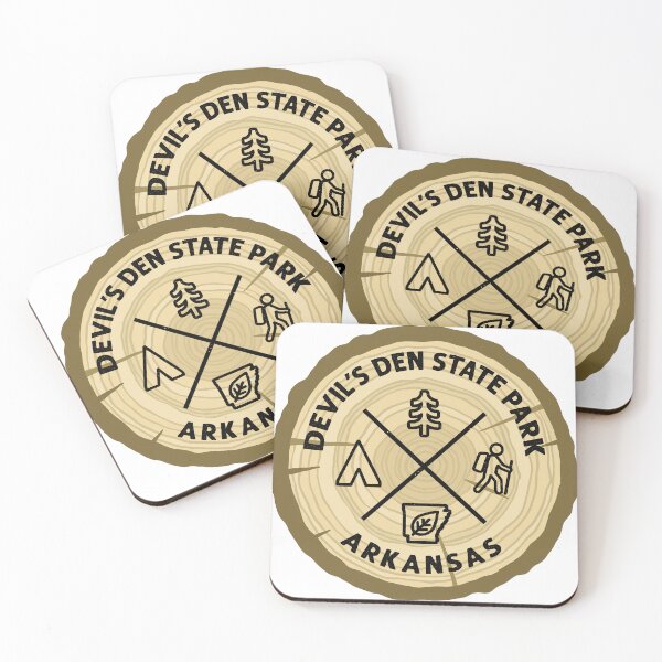 Item preview, Devil's Den State Park Arkansas Log Slice designed and sold by VanyaKar.