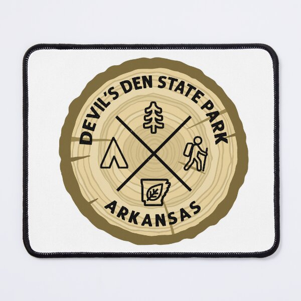 Item preview, Devil's Den State Park Arkansas Log Slice designed and sold by VanyaKar.