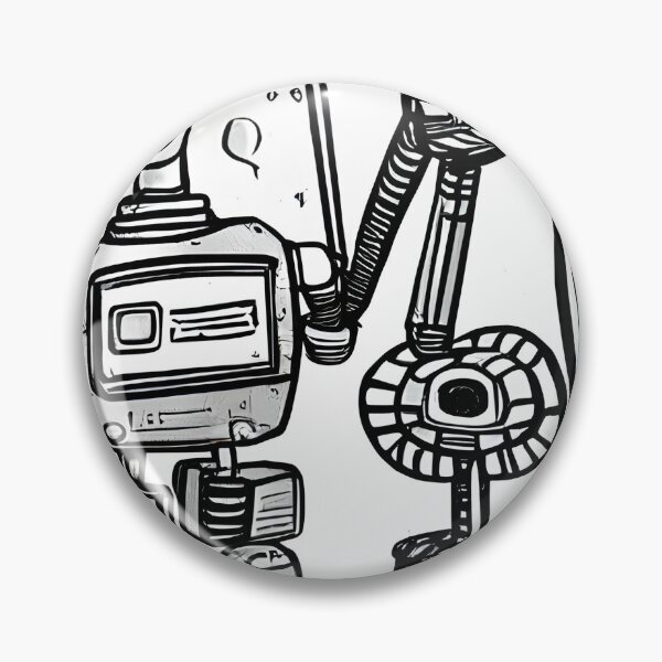 Artikelvorschau, Roboter im Stil berühmter Kunst. entworfen und verkauft von CRAFTER-MEDIA.