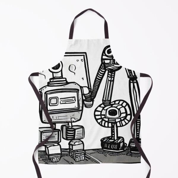 Item preview, Robot in the style of famous art. designed and sold by CRAFTER-MEDIA.