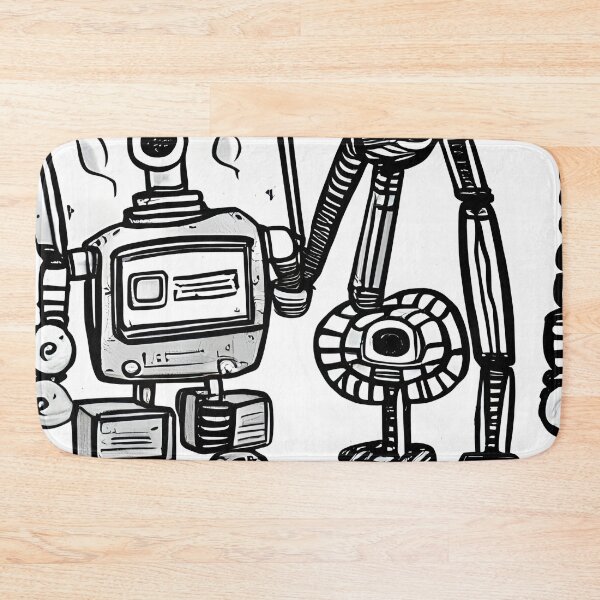 Item preview, Robot in the style of famous art. designed and sold by CRAFTER-MEDIA.