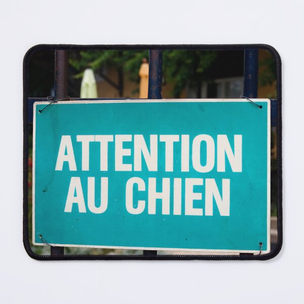 Item preview, Attention au chien designed and sold by Photopat.
