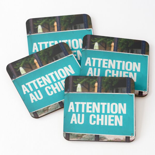 Item preview, Attention au chien designed and sold by Photopat.