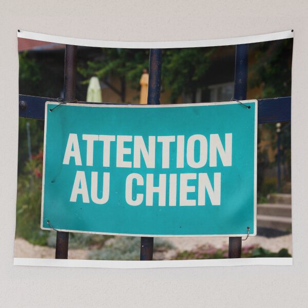 Item preview, Attention au chien designed and sold by Photopat.