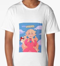 Princess Peach - Grow the F*** Up Long T-Shirt