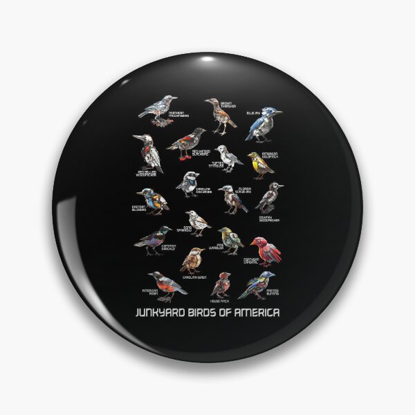 Item preview, Ornithology - Junkyard Birds of America Robot Birds - Cyberpunk designed and sold by AllyFlorida.
