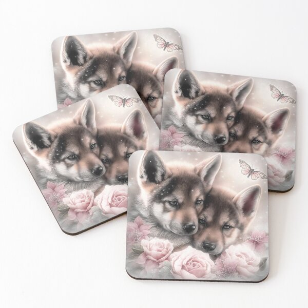 Item preview, Wolfdog Puppies designed and sold by Nocturne  Paws.