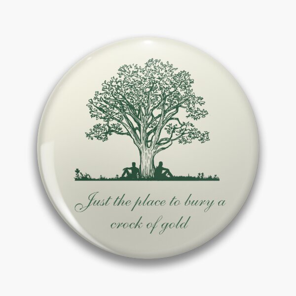 Item preview, “Just the place to bury a crock of gold.” designed and sold by Roaming  the Greenwood.