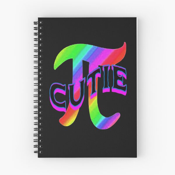 Item preview, Cutie Pie 2 Fun Mathematics Lettering Graphic Design, Abstraction, bold colorful abstract playful Mathematics Pie Lettering  design  designed and sold by Adri Barnard.