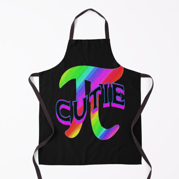 Item preview, Cutie Pie 2 Fun Mathematics Lettering Graphic Design, Abstraction, bold colorful abstract playful Mathematics Pie Lettering  design  designed and sold by Adri Barnard.
