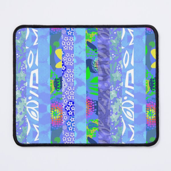 Item preview, Artticarlo Wilder Things Blue Lavender Collection Narrow One Repeat 5748 designed and sold by Art in My Loft.