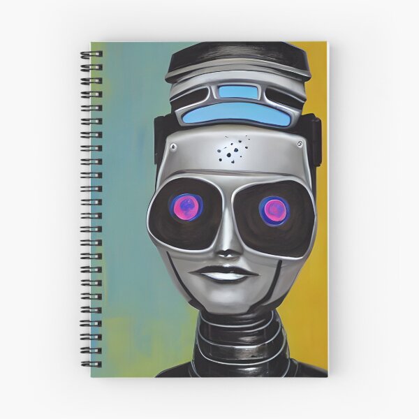 Item preview, Robot in the style of famous art. designed and sold by CRAFTER-MEDIA.