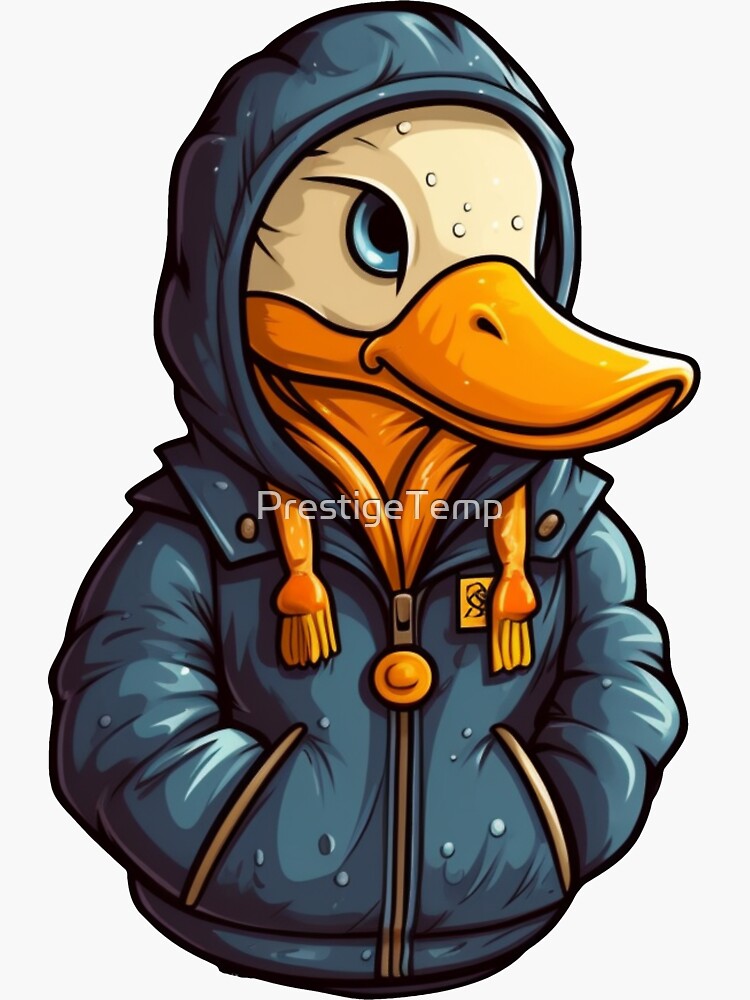 Cute discount duck hoodie