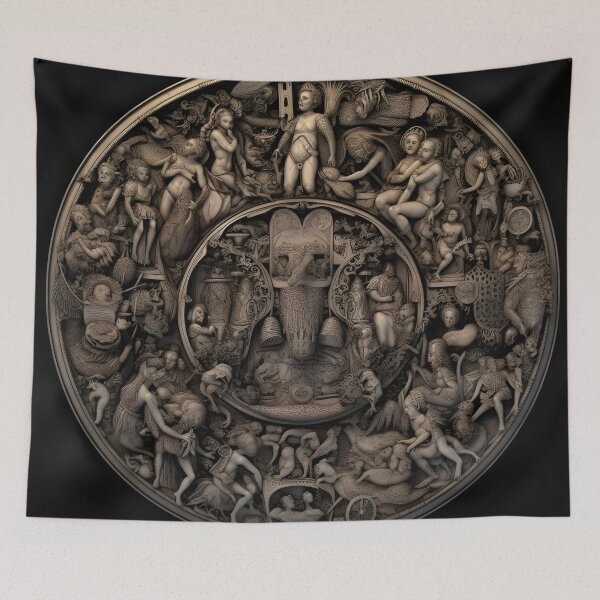Item preview, Ancient Art #2 designed and sold by EpicWallArts.