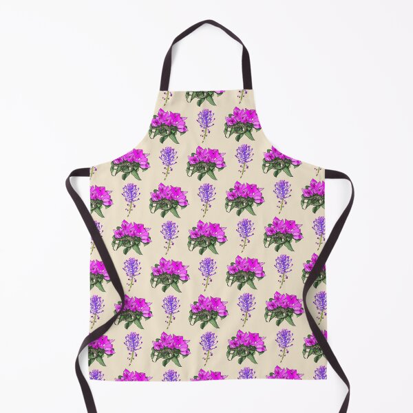 Item preview, Wall lizard on bougainvillea pattern, cream designed and sold by Naty Design Prague.