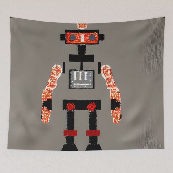 Item preview, Robot in the style of famous art. designed and sold by CRAFTER-MEDIA.