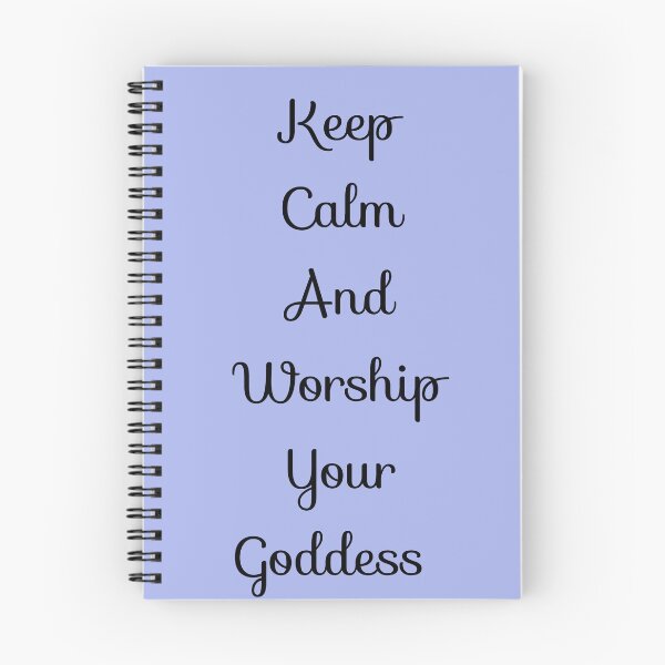 Item preview, Keep calm and worship your Goddess  designed and sold by PositiveAlchemy.