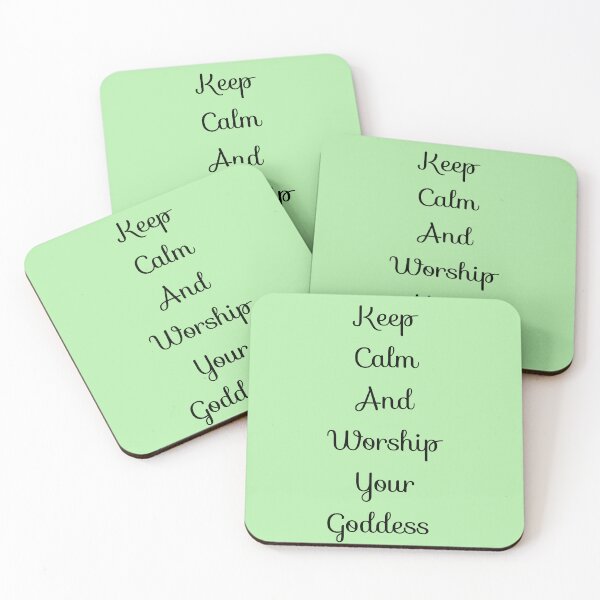 Item preview, Keep calm and worship your Goddess  designed and sold by PositiveAlchemy.