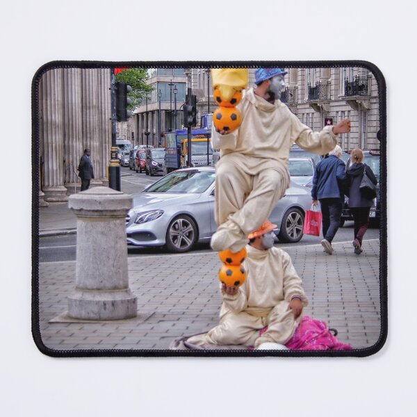 Item preview, Buskers, Trafalgar Square - London, UK designed and sold by Yannik Hay.