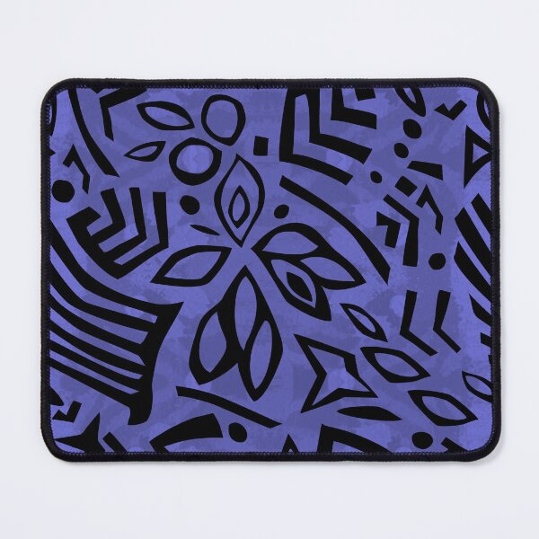 Artikelvorschau, Powerdance 2 Black on Purple Batik Repeat 5748 entworfen und verkauft von Art in My Loft.