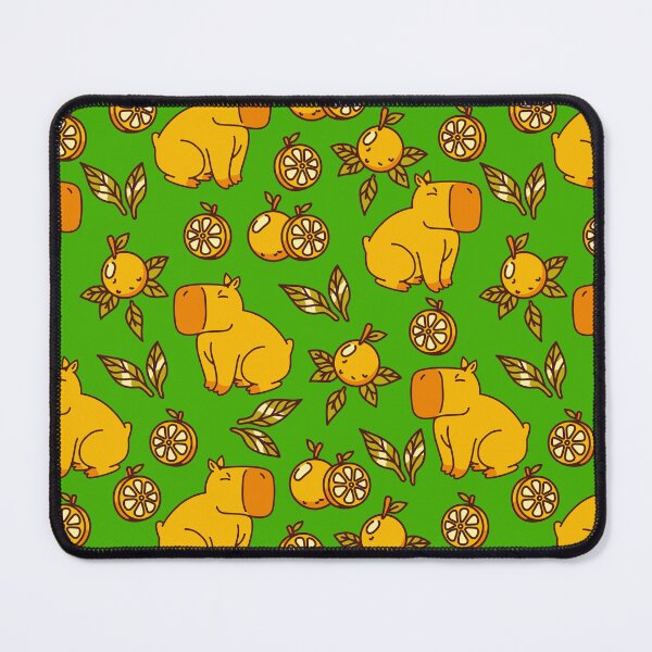 Item preview, Capybara With Oranges Leaves Green by Tobe Fonseca designed and sold by Tobe Fonseca®.