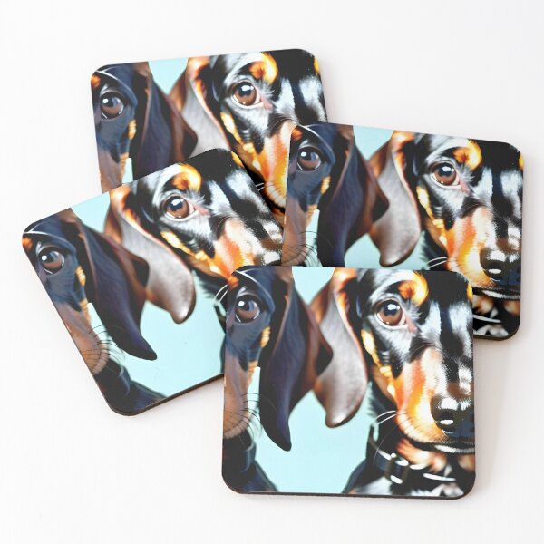 Item preview, Dachshund Portrait with Close-Up Pattern designed and sold by worldofwhisper.