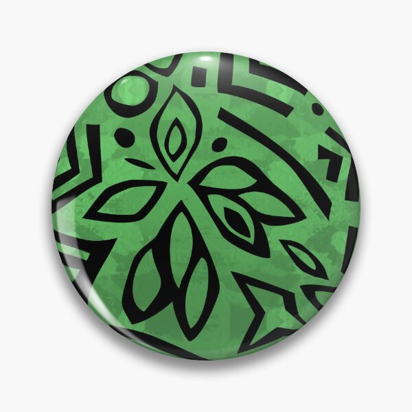 Artikelvorschau, Powerdance 2 Black on Green Batik Repeat 5748 entworfen und verkauft von Art in My Loft.